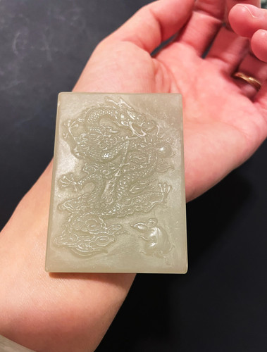 和田玉福壽龍牌| 玉婆羅珠寶Yu Poluo Jade