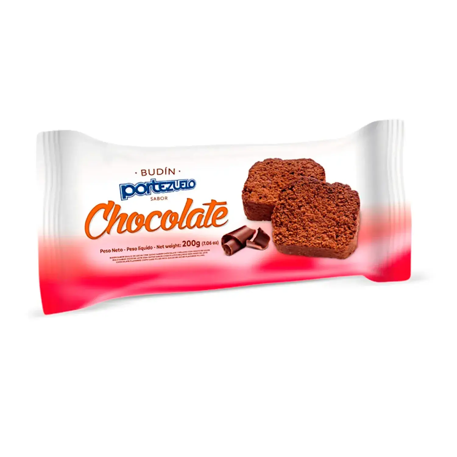 BUDÍN PORTEZUELO CHOCOLATE 300 gr.