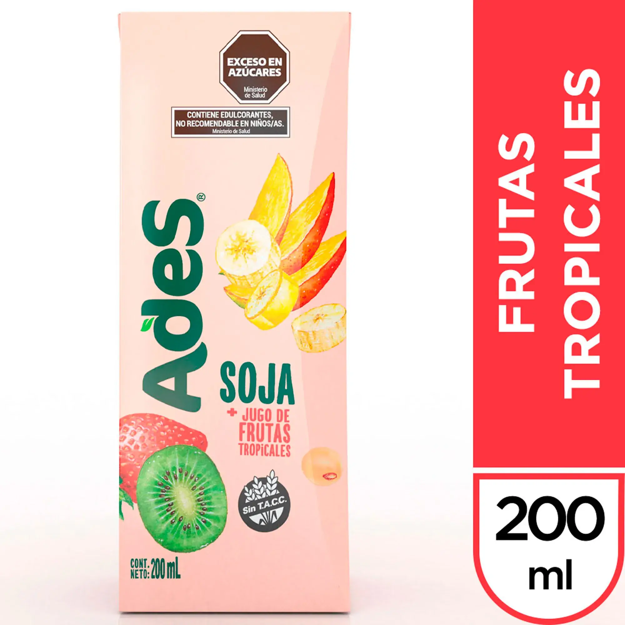 JUGO ADES FRUTAS TOPICALES 200 ml.