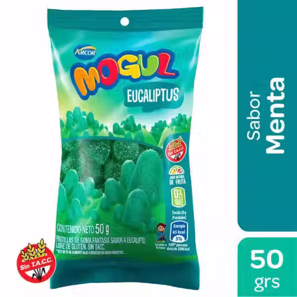 GOMITAS MOGUL EUCALIPTUS 50 GR
