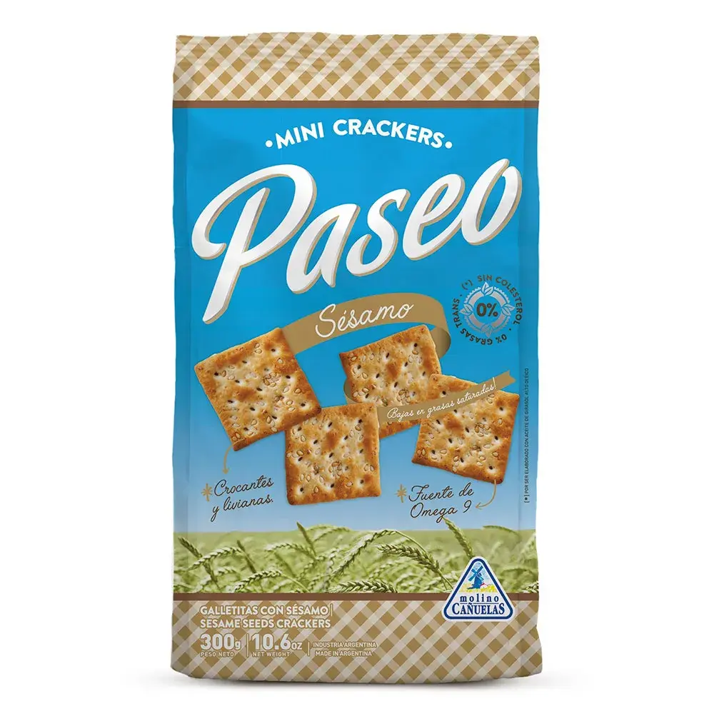 GALLETAS PASEO 300 GR. SESAMO