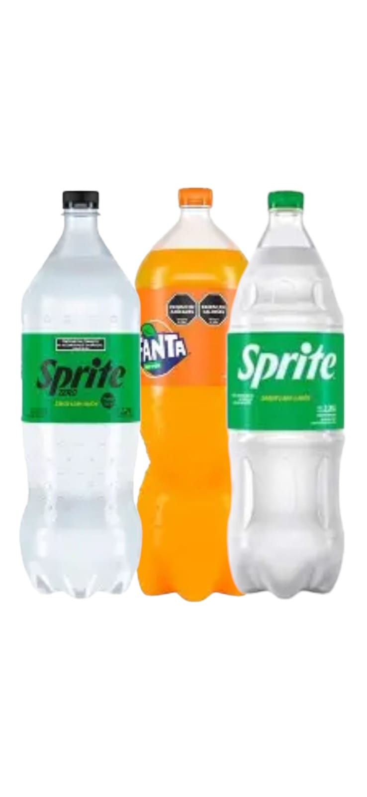 REFRESCO FANTA -SPIRTE- SPRITE ZERO 2.25LT DESC. FUNDA X6 UNID