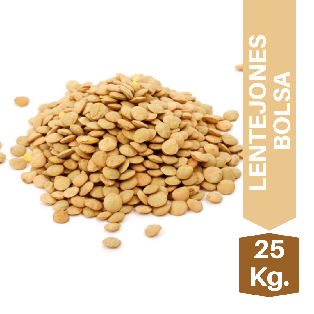 LENTEJONES BOLSA 25 Kg.