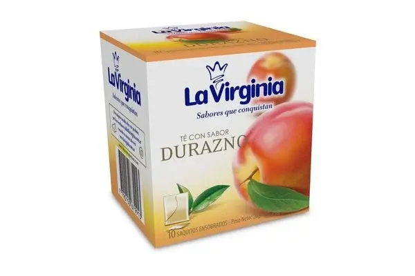TÉ DE DURAZNO LA SELVA x10 SOBRES