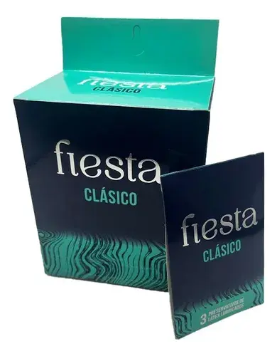 PRESERVATIVOS FIESTA CLASICOS x3