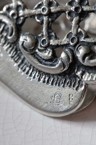 アンティーク シルバー ケーキトング | Brocante Petite LULU