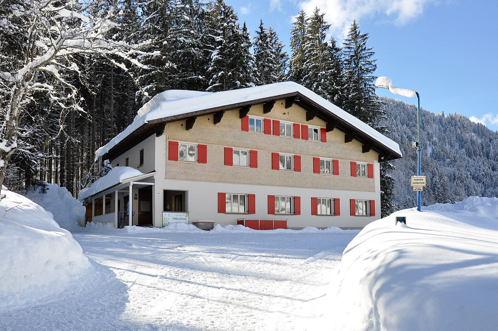 Hollandheim im Winter