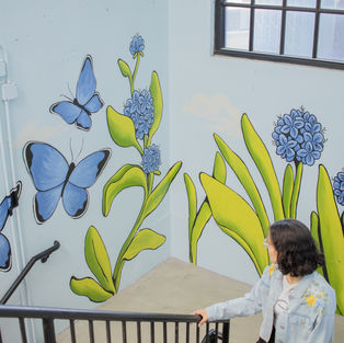 Blue Plate Mural