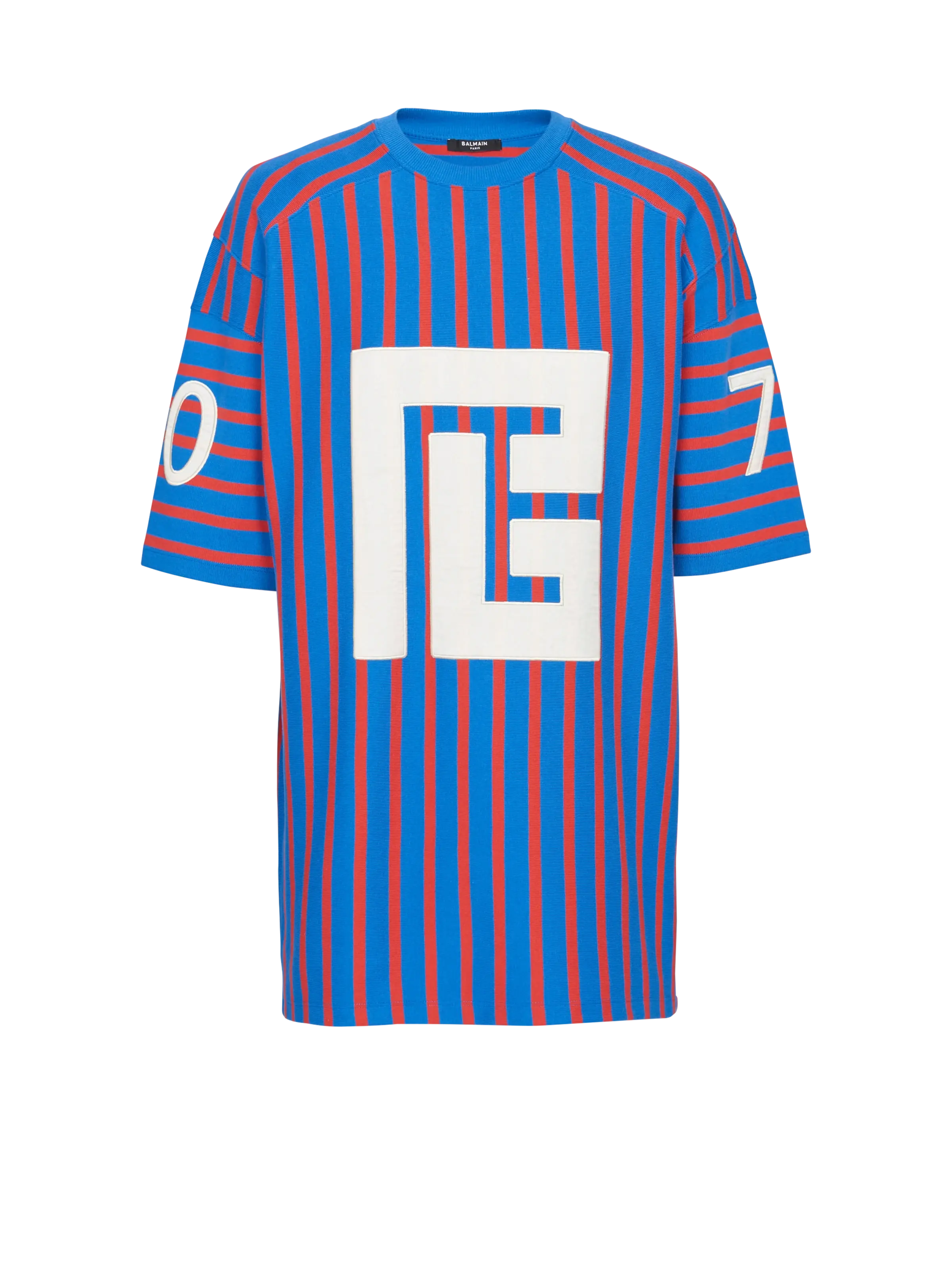 BALMAIN T SHIRT OVERSIZED