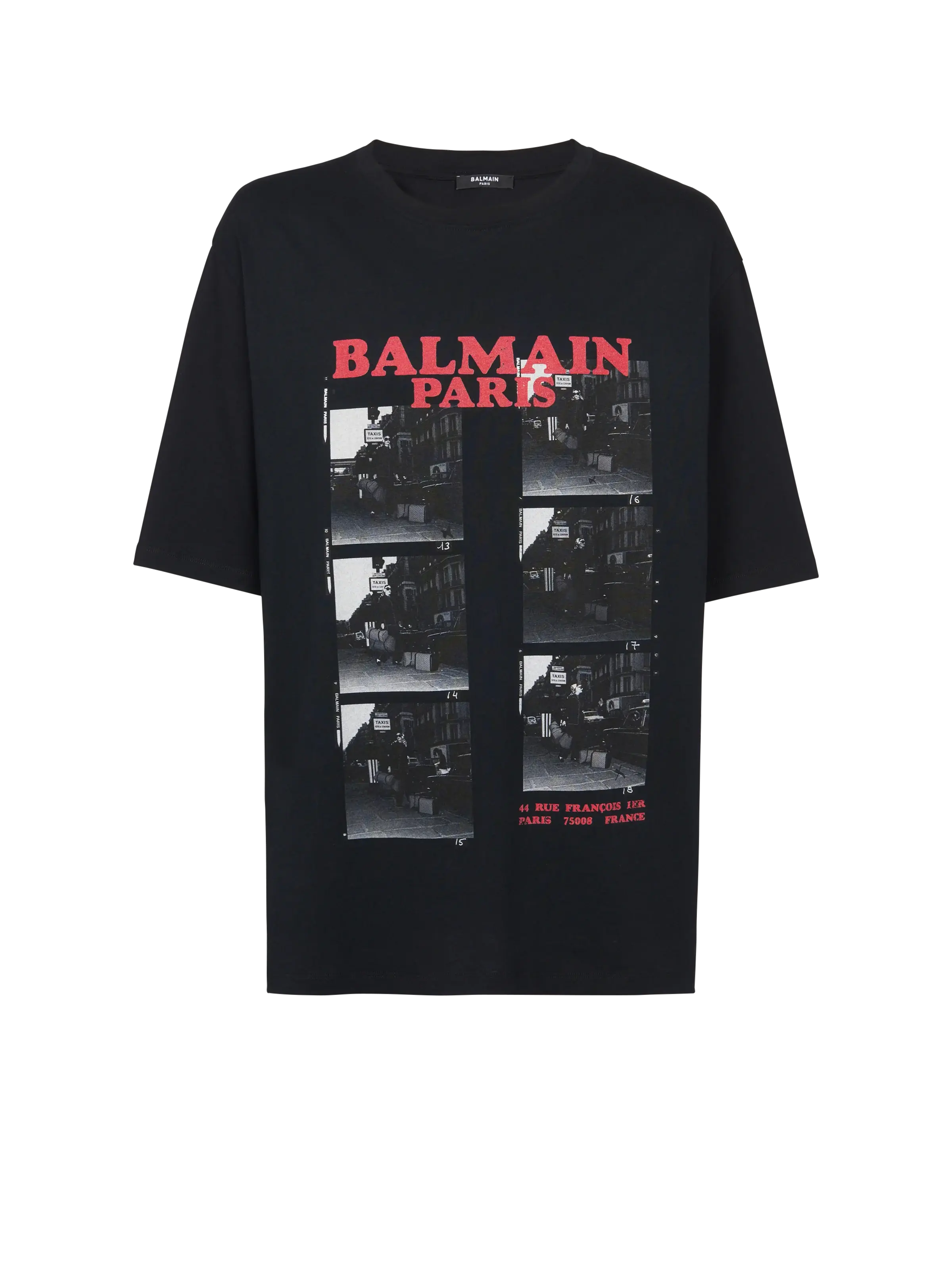 BALMAIN T SHIRT OVERSIZED