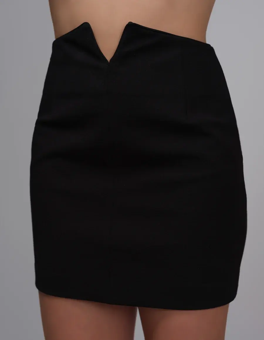 Thumbnail: Lena Short Black Skirt