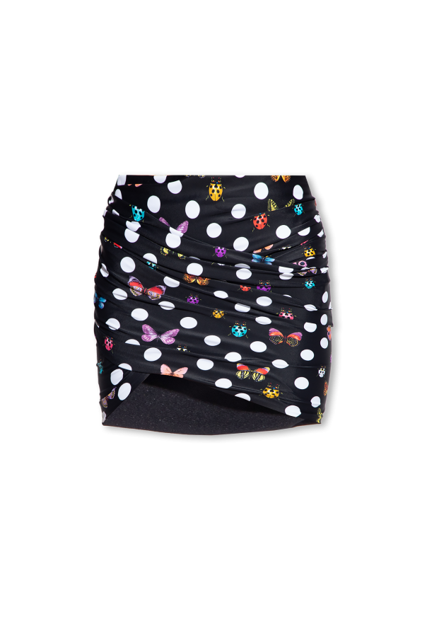 BUTTERFLIES MINI SKIRT COVER-UP