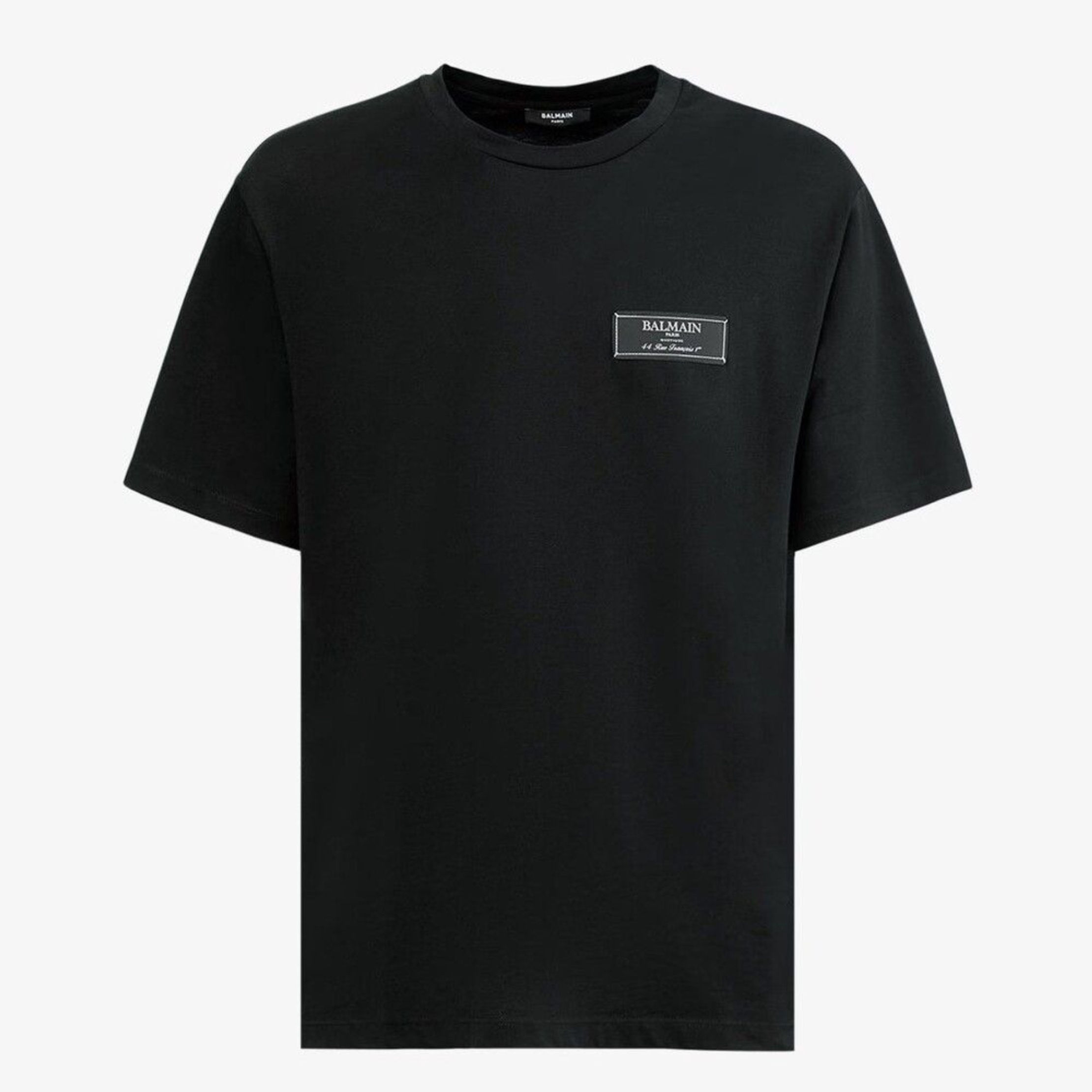 BALMAIN T SHIRT STRAIGHT LOOSE