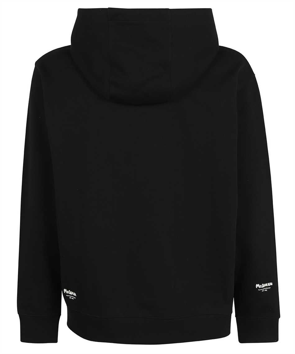 Thumbnail: Alexander McQueen Alexander McQueen  SMALL GRAFFITI LOGO Hoodie - Bl