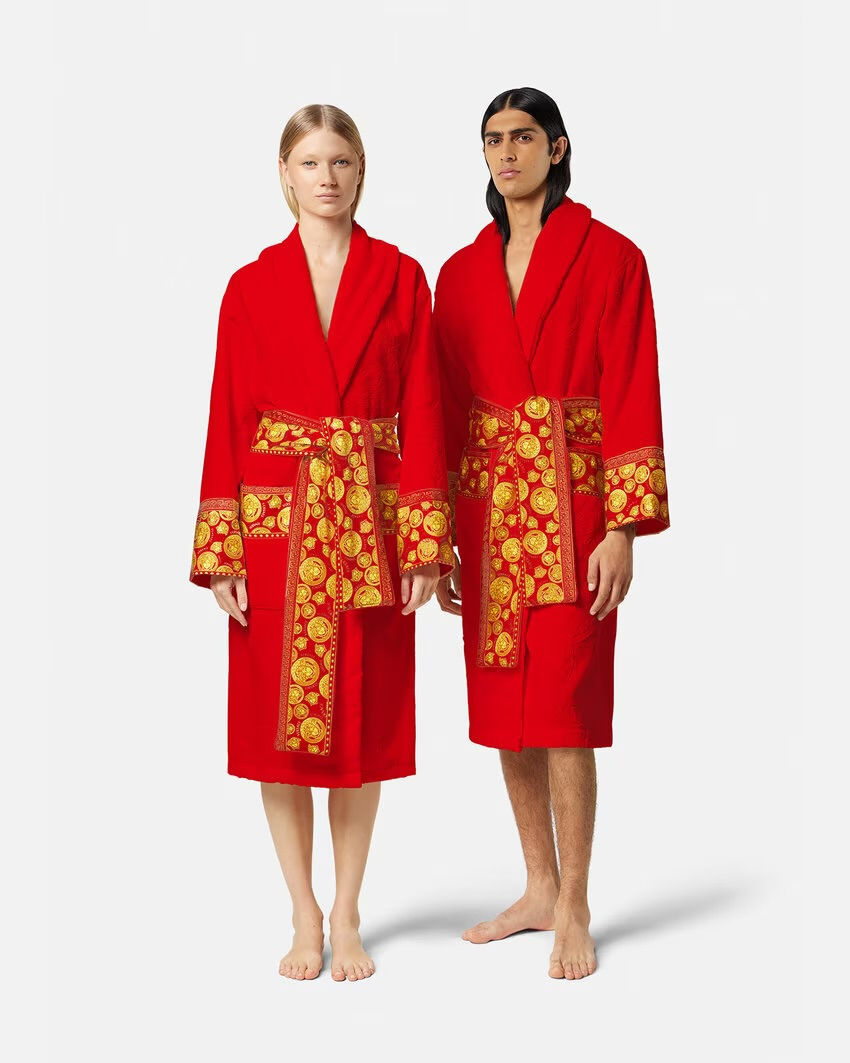 VERSACE MEDUSA AMPLIFIED BATHROBE