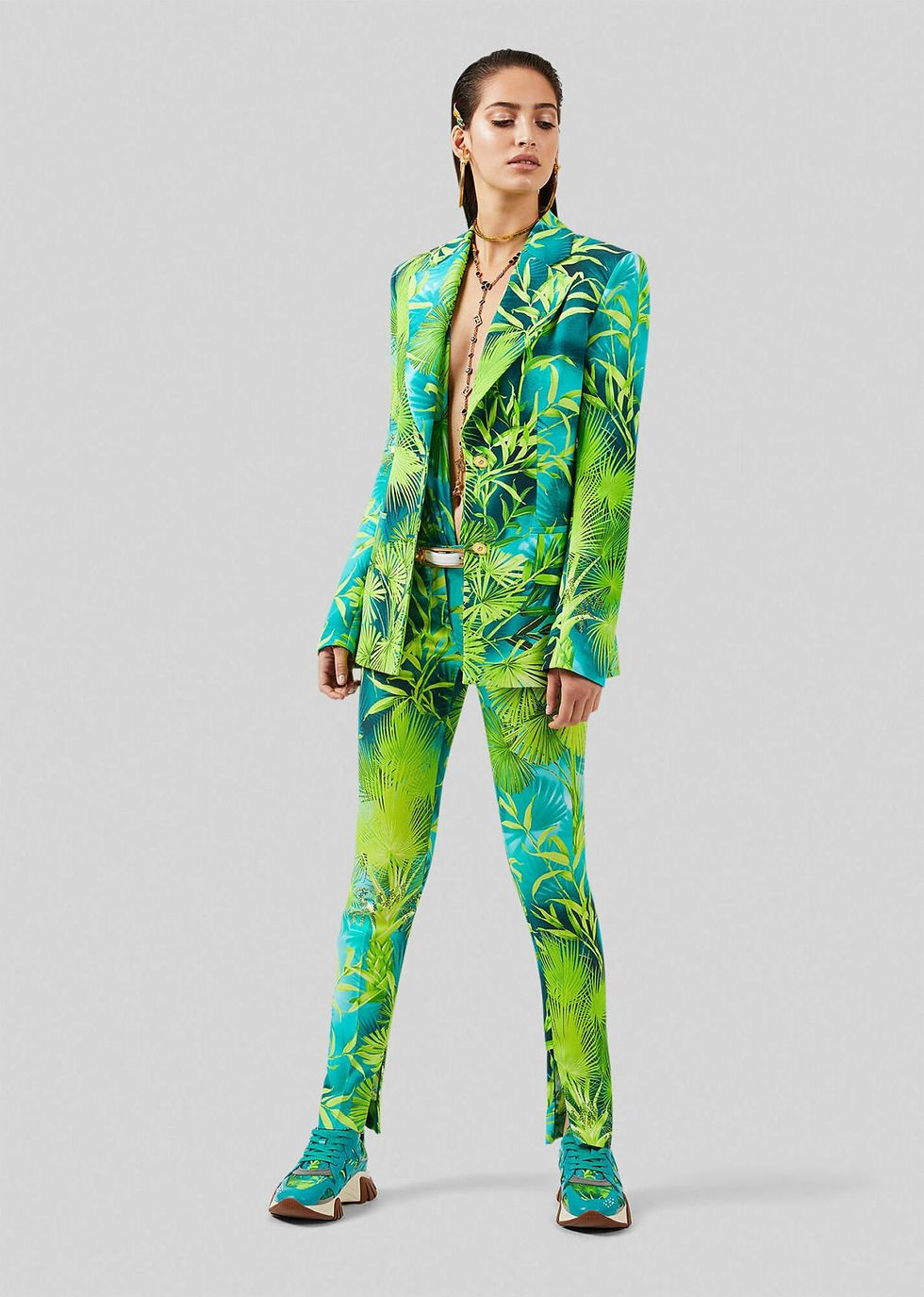 Thumbnail: JUNGLE PRINT BLAZER
