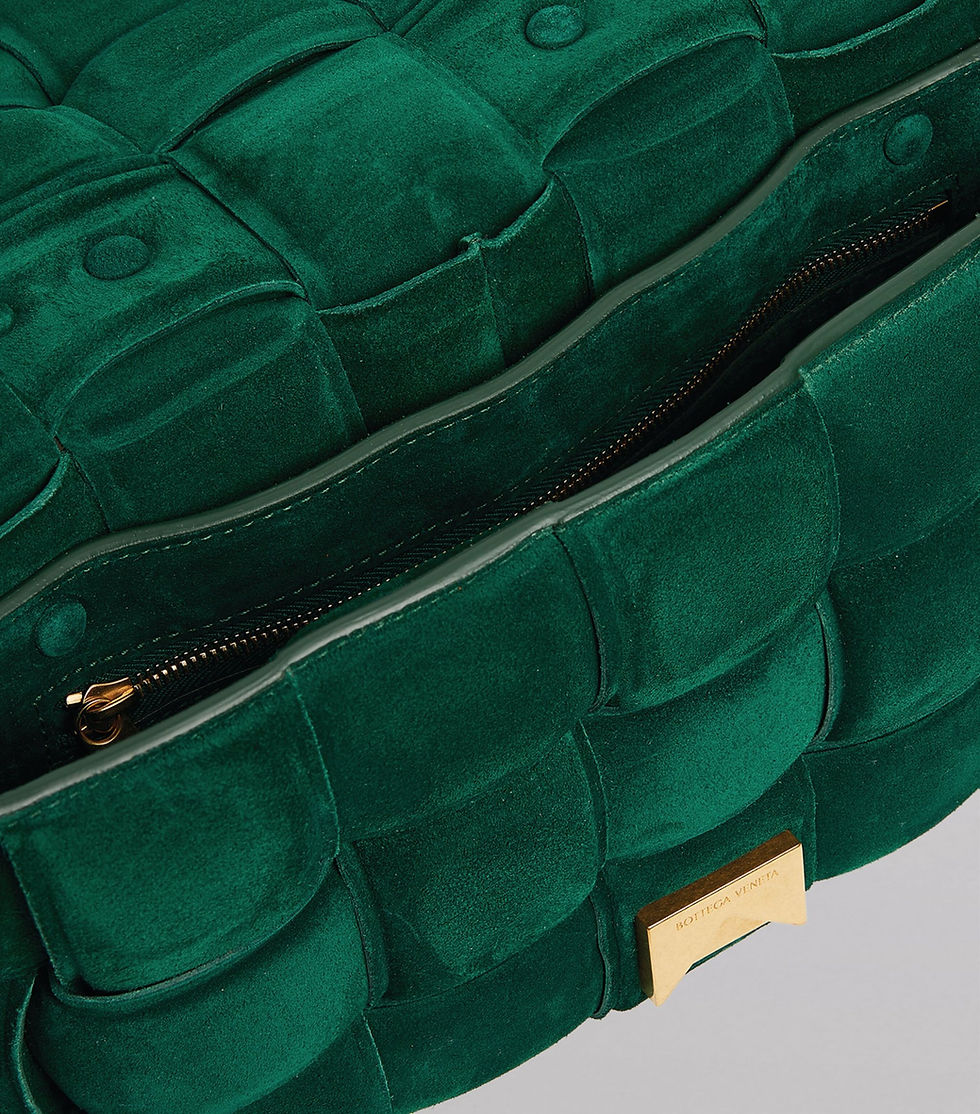Thumbnail: BOTTEGA VENETA Suede Chain Cassette Cross-Body Bag