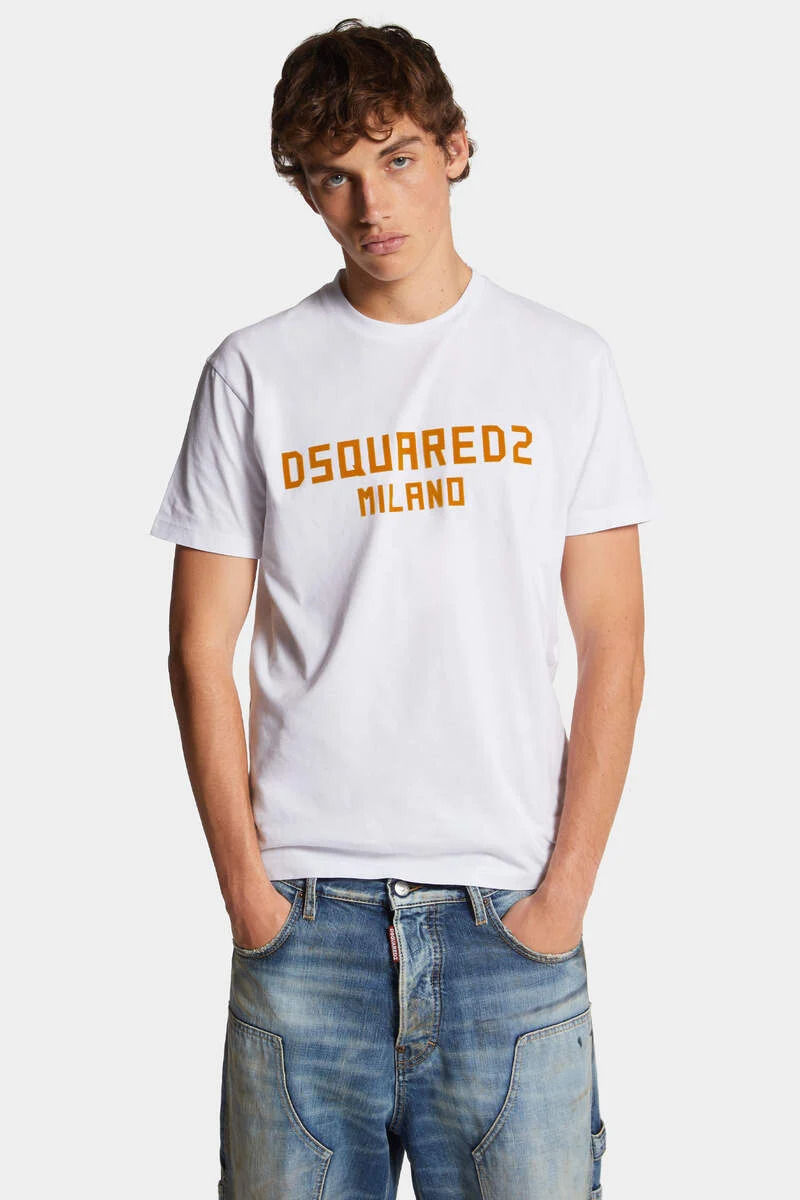 DSQUARED2 Cool Fit Dsquared2 Milano T-Shirt S74GD1418