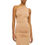 Thumbnail: WOLFORD FATAL CUT OUT DRESS ALMOND