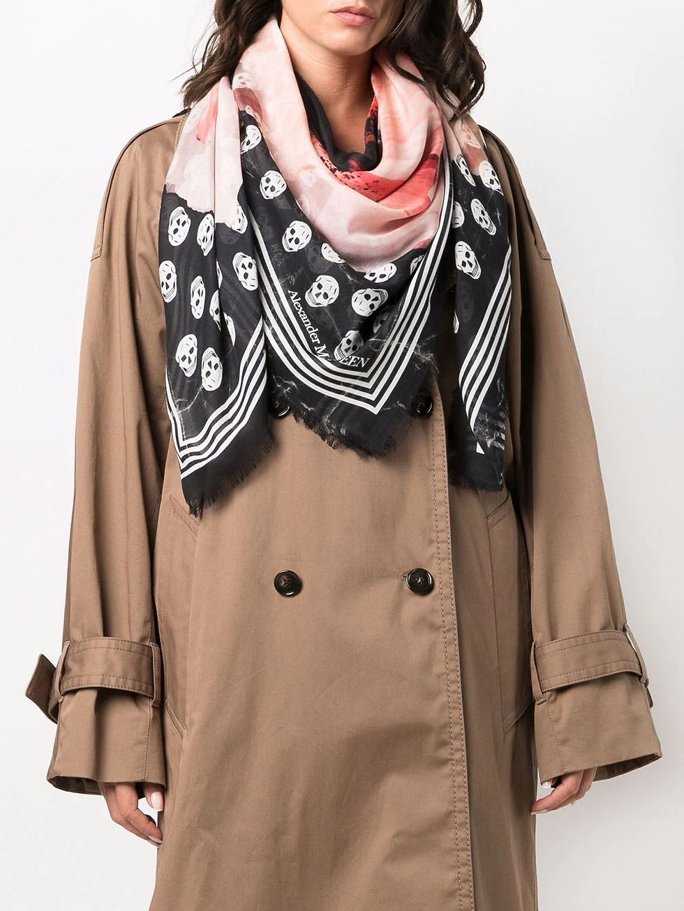 Thumbnail: Alexander McQueen Patterned scarf
