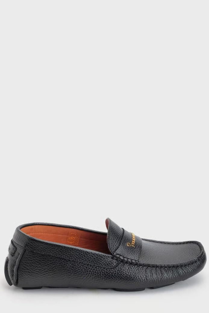 Thumbnail: BILLIONAIRE MOCCASINS BLACK GOLD