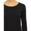 Thumbnail: WOLFORD AURORA PURE TOP LONG SLEEVES BLACK