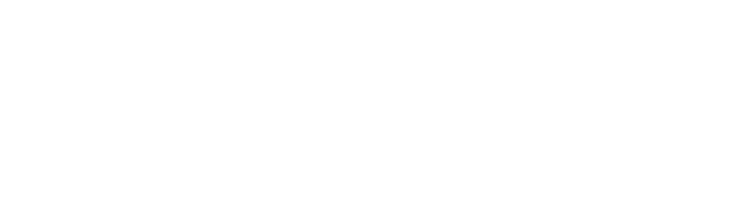 KM Design White Horizontal Logo
