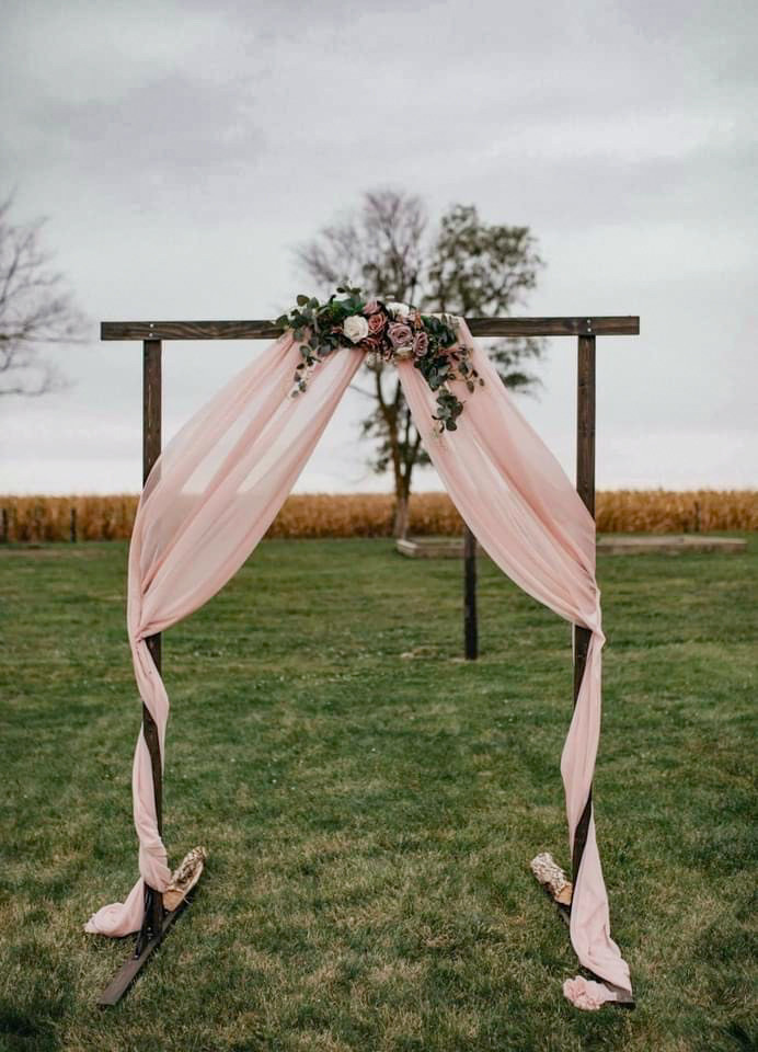 Wedding Arch at The Barn at Double K Ranch