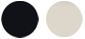 black, white