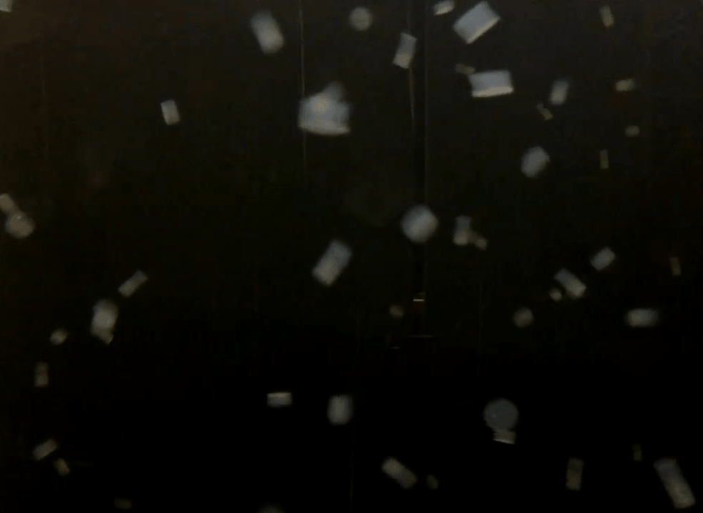 Discs and rods in turbulence.gif