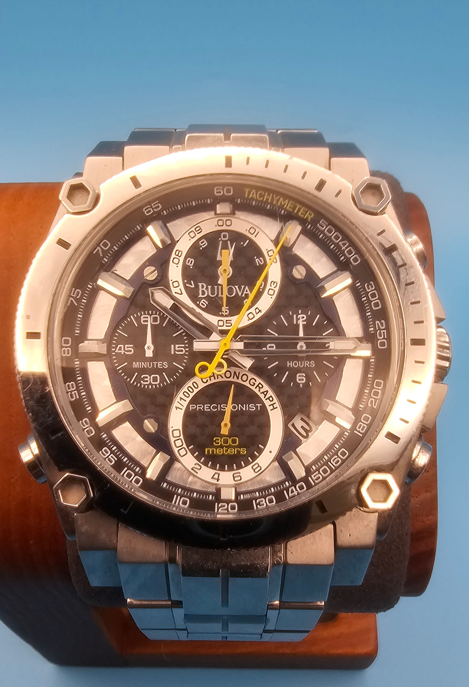 2016 Bulova Precisionist Chrono, Ref. 96B175, 38mm