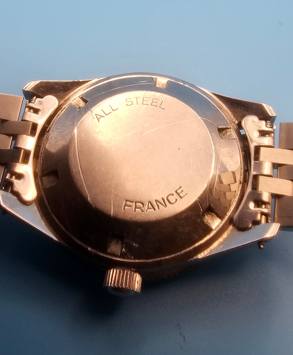 Thumbnail: 1963 Vintage Helbros Date Diver, Automatic, 38mm