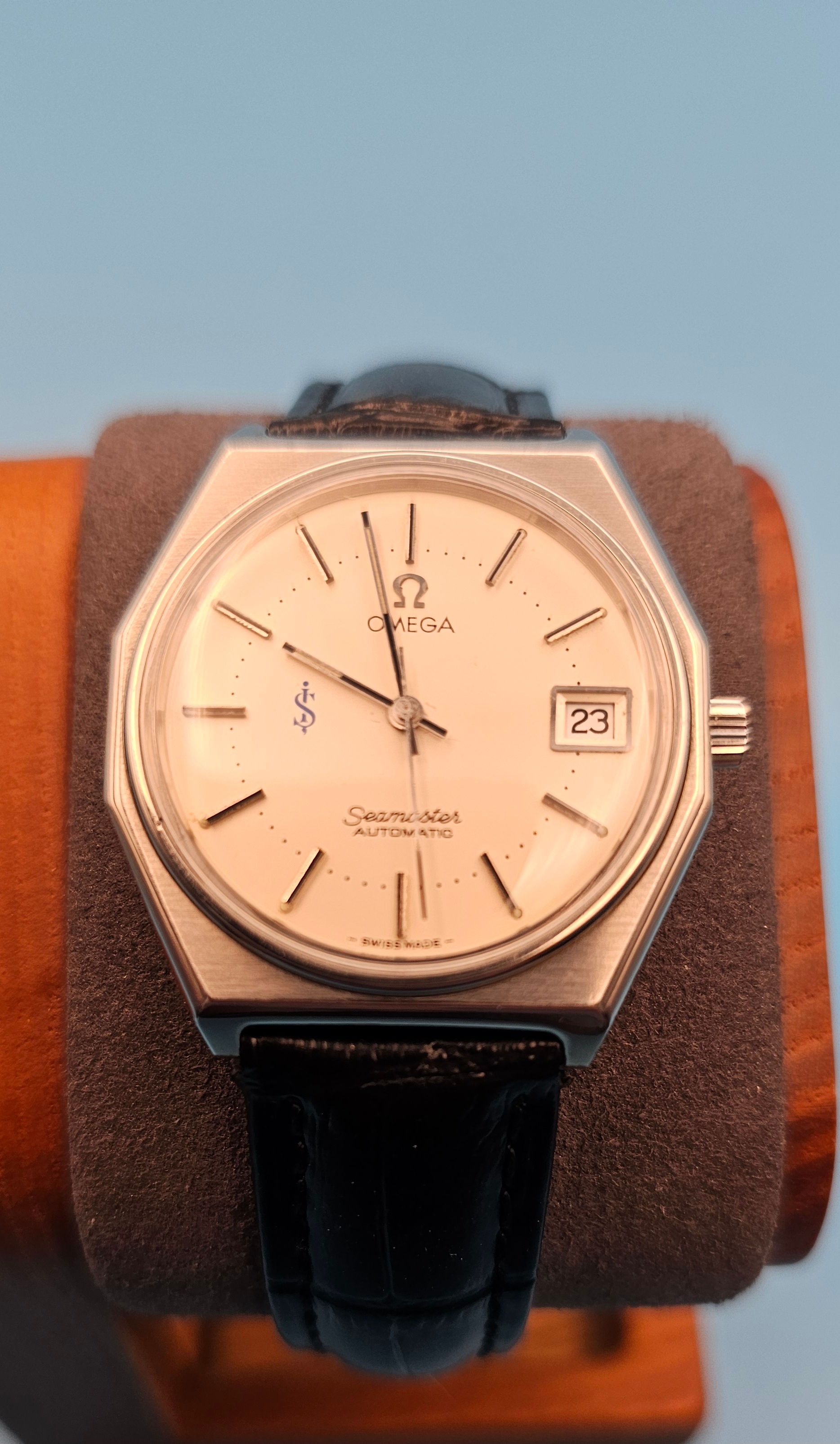 1978 Vintage Omega Seamaster "İş Bankası" Date, Ref. 1660.257, Cal. 1010, 34mm