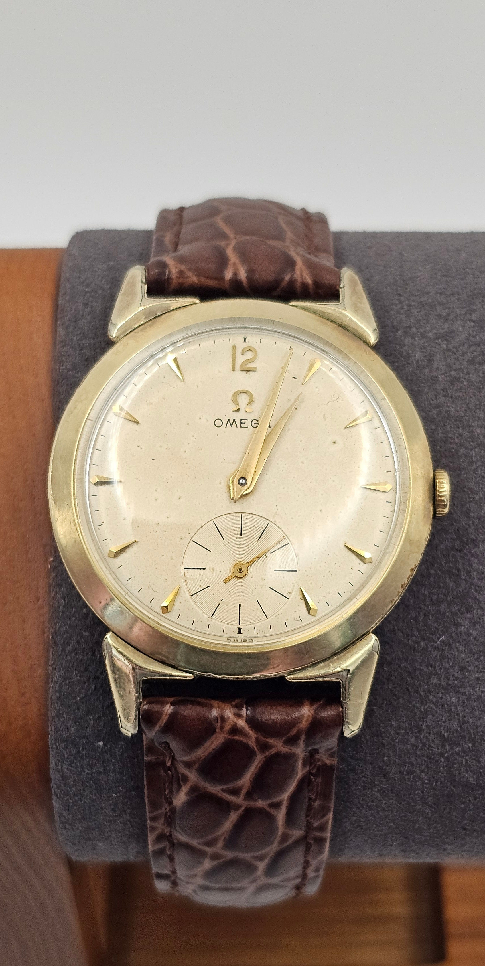 1954 Vintage Omega De Ville Trésor, Ref. 8712-4, Cal. 266, Gold Filled, 35mm