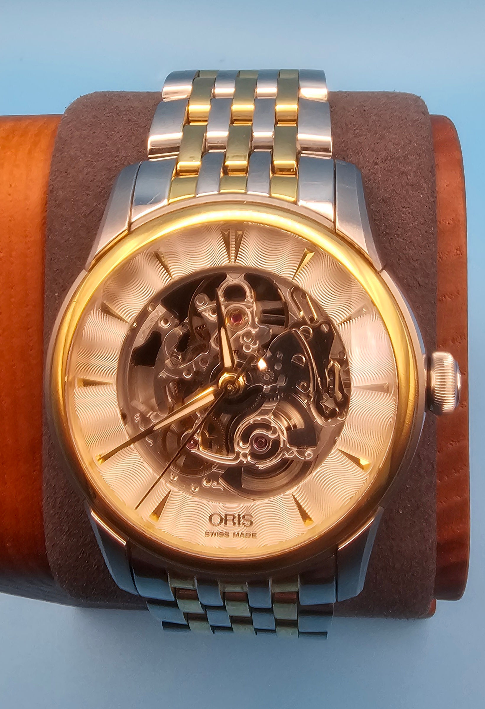 2011 Oris Artelier Skeleton Ref.E855, Cal.734, Automatic, Two-tone, 40.5mm
