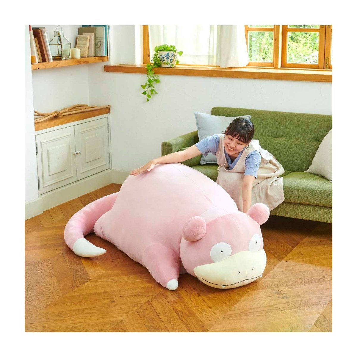SLOWPOKE Official Pokemon Life Trainer Size Giant Jumbo Plush