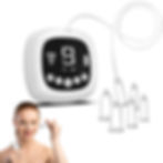 Electric facial cupping therapy set with digital device and cups