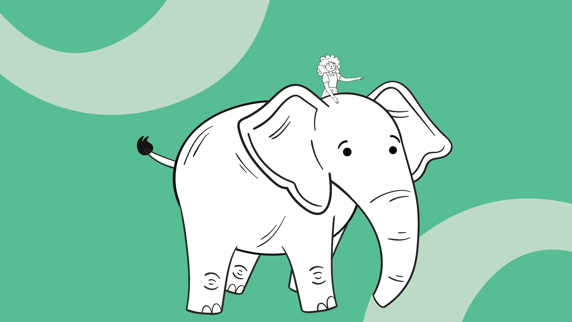 SM02_Ilustración de un elefante y su jinete