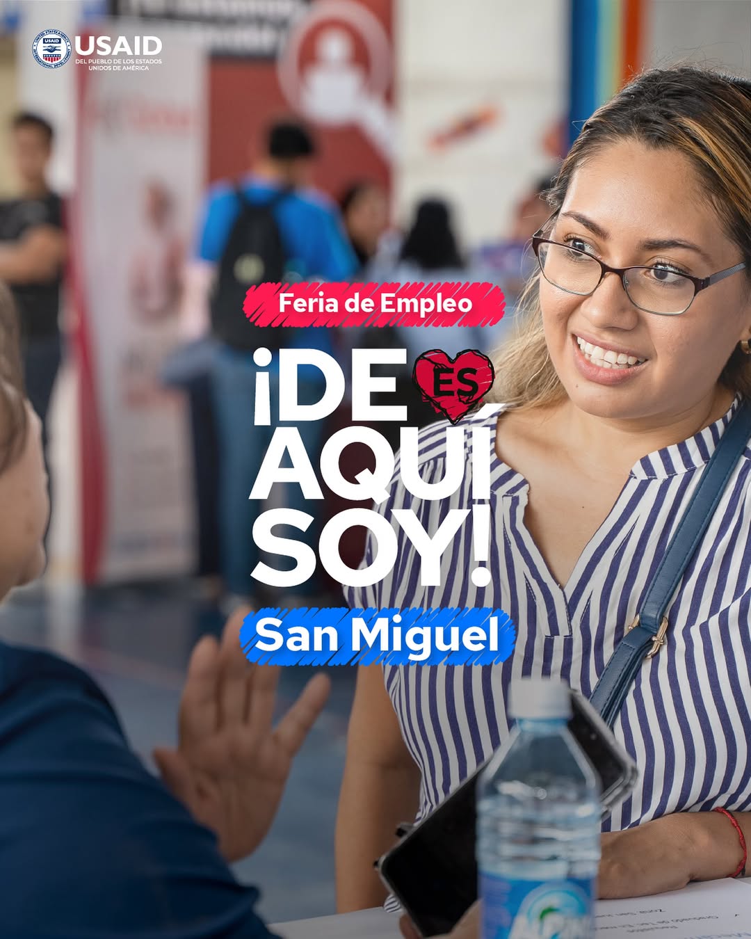 La #FeriaDeEmpleo #DeAquíSoy en San Miguel está por llegar y no podés faltar. Es tu opor