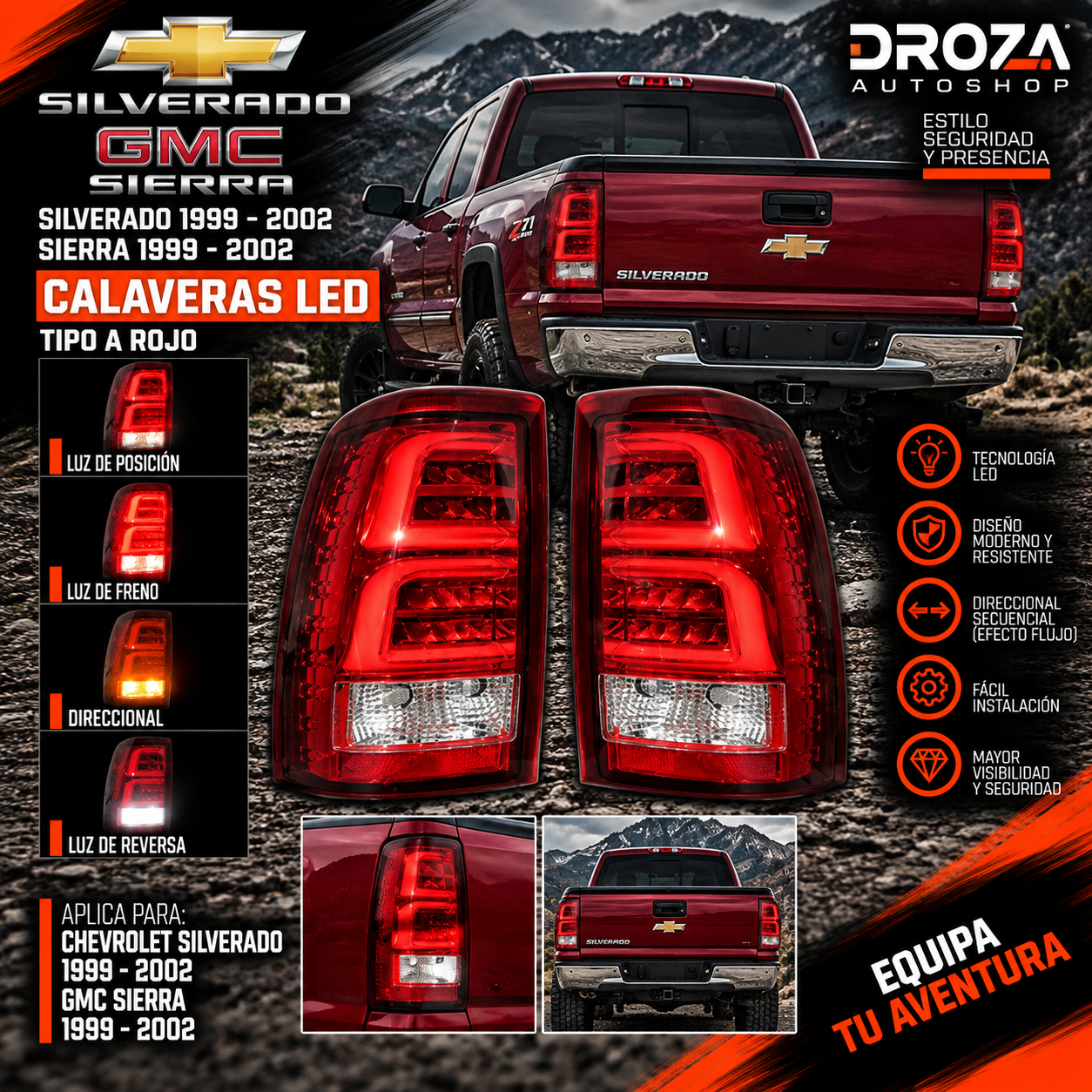 CALAVERAS SILVERADO 1999-2002 SIERRA