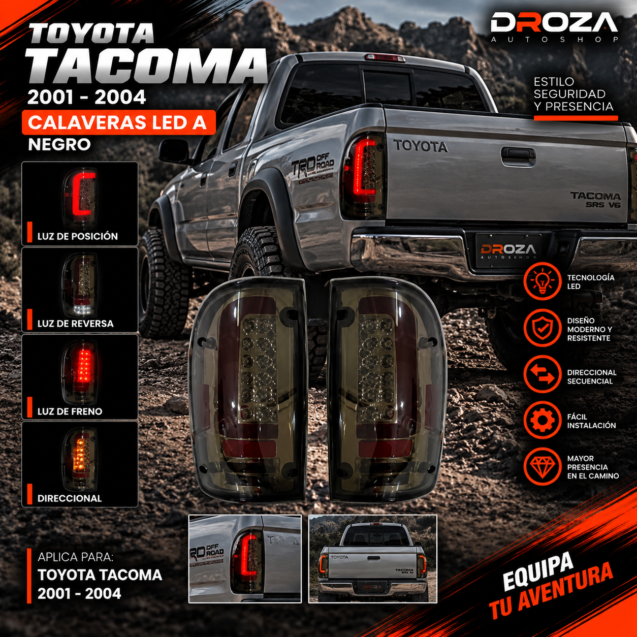 CALAVERAS TACOMA 2001-2004