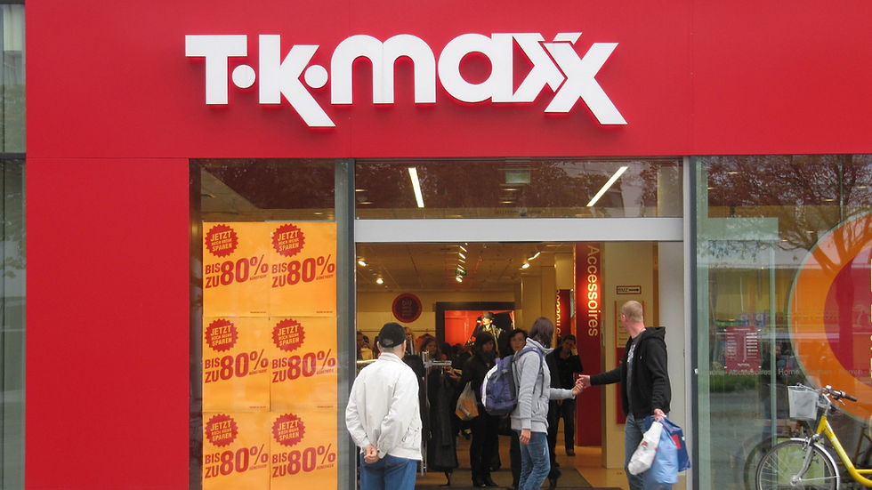 TK Maxx storefront in Dresden, Germany