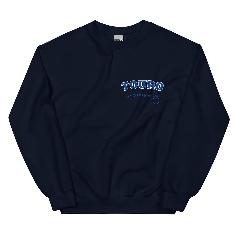 Thumbnail: Touro Medicine "Stethoscope" Unisex Sweatshirt