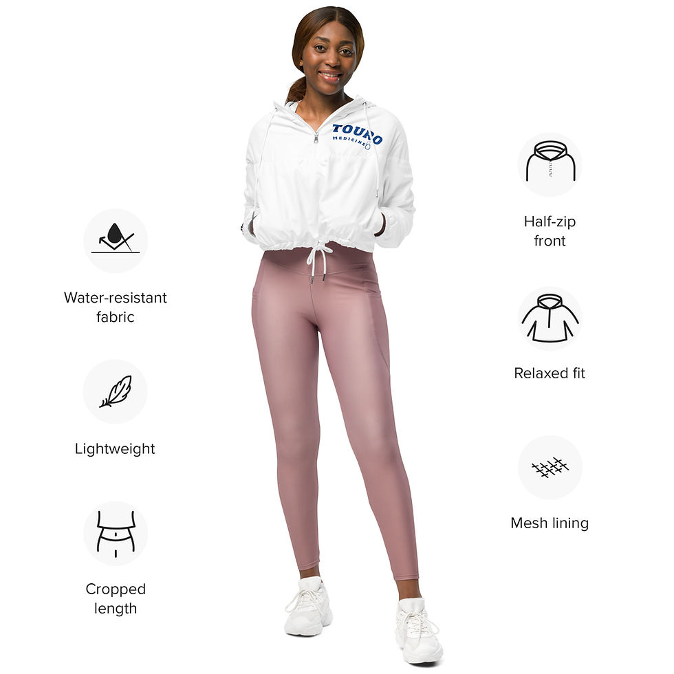 Thumbnail: Touro Medicine Women’s Cropped Windbreaker