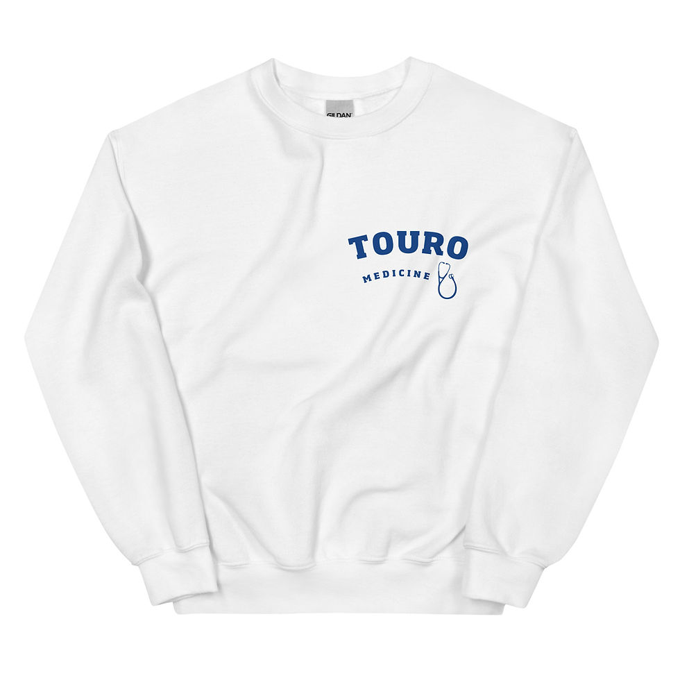 Thumbnail: Touro Medicine "Stethoscope" Unisex Sweatshirt