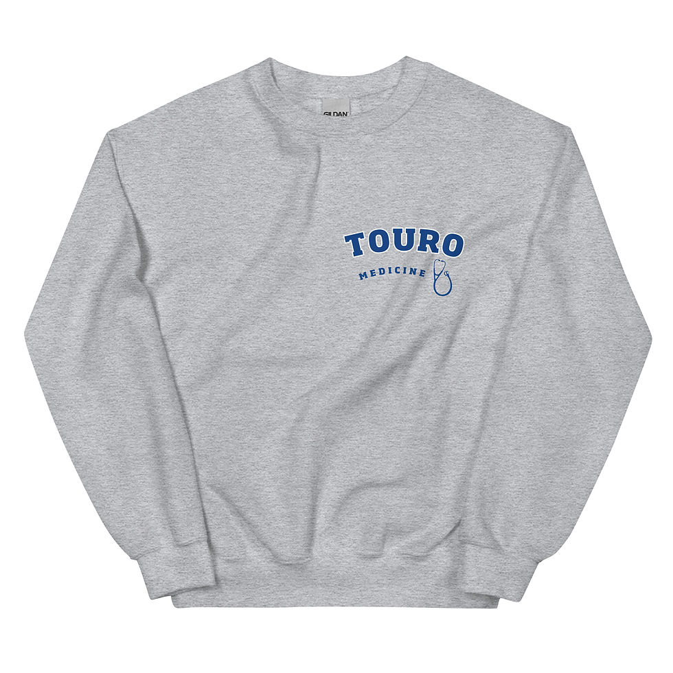 Thumbnail: Touro Medicine "Stethoscope" Unisex Sweatshirt