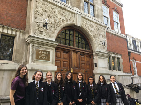 Visit to St Paul's Girls' School