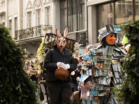 EIERLESEFEST AM OLMA-UMZUG