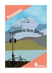 Panorama de Serre Ponçon 