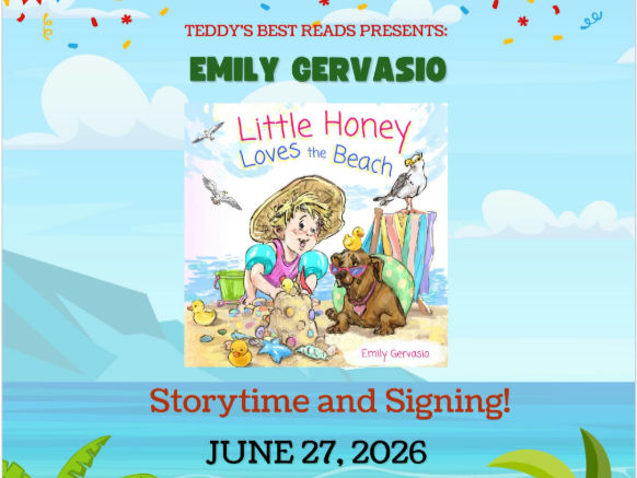 Teddy's Best Reads: Emily Gervasio Story Time and Signing